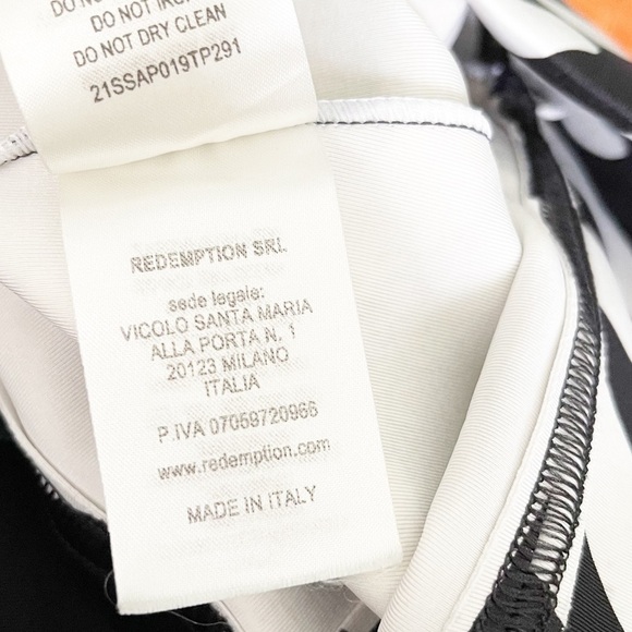 Redemption Athletix Black and White Print Legging/shorts - Picture 11 of 11